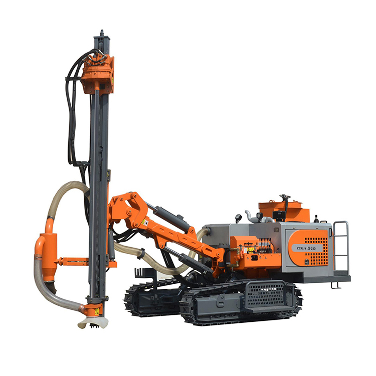 APCOM ZEGA 355 forage ZEGA diamètre 100 mm mini machine de forage kaishan chenille foreuse rotative à vendre