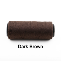 Fil à coudre en nylon pour l'installation de mèches de cheveux, fil pour extensions de cheveux nouées à la main, 5 couleurs au choix, 60 m