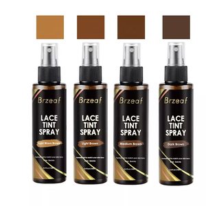 Spray Tinta per Parrucche LUXFUME Private Label: Chiusure Frontali Marrone Chiaro, Marrone Medio, Marrone Scuro - Product Image 1