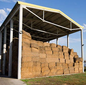 Structure en acier léger préfabriqué assemblage rapide chenil pour chiens entrepôt de ferme grange abri d'auto isolé construction d'un hangar à foin 5 ans - Product Image 2