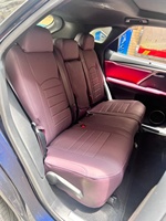 Housses de siège de voiture en cuir de luxe, 5 places, sur mesure pour Lexus IS Series 2004-2018, coussin avant et arrière