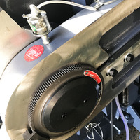 Máquina troqueladora de vasos de papel de alta presión ML1100, máquina de corte manual de cartón y plástico con troquelado kiss-cut.