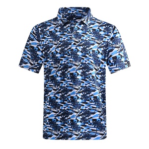 Camiseta de Golf Personalizada para Hombre, Modelo 2025 OEM, con Logotipo Bordado en Spandex, Estampado de Lujo, de Secado Rápido y Talla Grande - Product Image 5