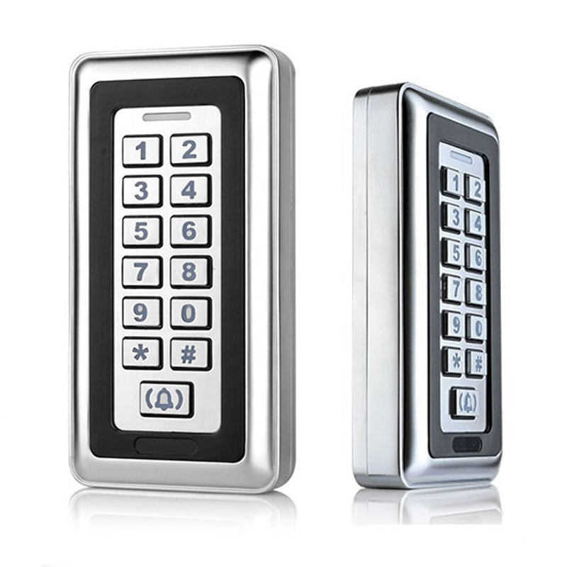 DFD Standalone Metal Access Controller System IP67 Waterproof Night Vision Keypad Door Entry Electronic RFID Control