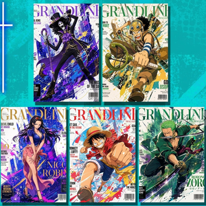 Planche décorative Anime One Piece scintillante, personnages <span class=keywords><strong>Manga</strong></span> japonais personnalisés, bord doré, Shikishi pour décoration murale de chambre - Product Image 5