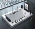 Bañera de hidromasaje cuadrada Ofuro con calefacción para baño - Product Image 6