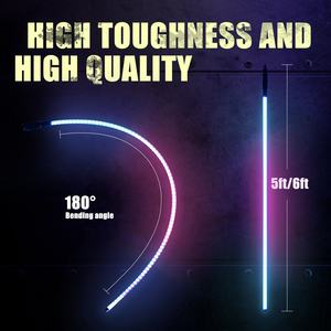 หลอดไฟ LED แบบใส RGB พร้อมฐานปลดเร็ว 5050 LED + อะไหล่พลาสติกสำหรับรถ UTV/ATV - Product Image 4