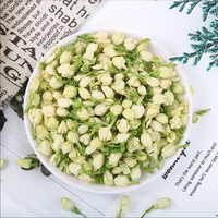 Fleurs de jasmin aromatiques séchées naturelles chinoises en vrac pour la pâtisserie, la décoration de bougies, l'extrait d'herbes et les tisanes