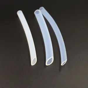 Mangueira de tubo de silicone, extrusão de alta qualidade, transparente, resistente ao calor, 1mm, 8mm, 10mm, tubo de mangueira de silicone pura