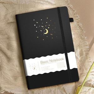Libreta de Direcciones A3 Espiral de Poliuretano con Forro Grueso de Alta Calidad, 80 Hojas, con Correa y Portaplumas - Product Image 2
