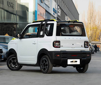 Voiture électrique Geely Panda d'occasion, faible kilométrage, peinture d'origine, véhicule chinois à énergie nouvelle pas cher avec caméra de recul et charge rapide