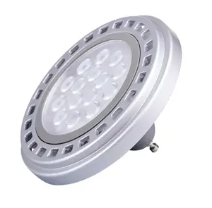 Ar111 LED GU10 base AC220V 12V Foco LED regulable y no regulable ar111 g53 LED 12W 15W 24 grados