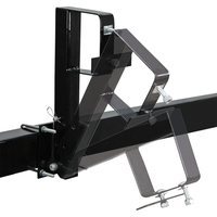 Nouveau support de pneu de secours à montage sur attelage en acier avec condition de balançoire inutilisée