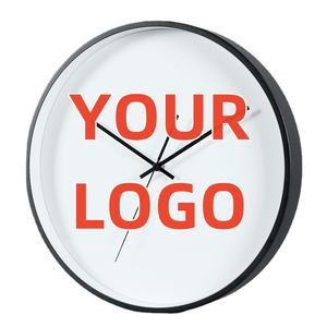 Horloges murales personnalisées en usine, différentes tailles et couleurs, horloges cadeaux, horloges publicitaires - Product Image 1
