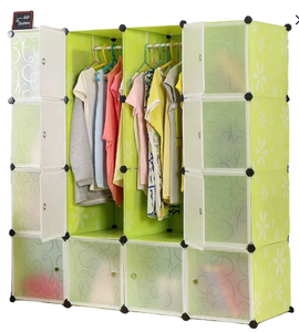 Garde-robe en <span class=keywords><strong>plastique</strong></span> <span class=keywords><strong>Armoire</strong></span> de rangement portable <span class=keywords><strong>bricolage</strong></span> <span class=keywords><strong>Armoire</strong></span> à vêtements pour enfants - Product Image 1