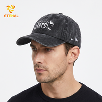 100% coton Baseball papa chapeau Snapback casquette broderie personnalisée Logo texte variété (léopard point Argyle Fruit) lavé Oxford caractéristique
