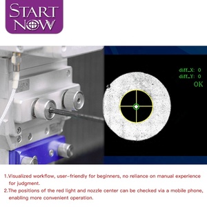 Instrument coaxial de Vision de buse laser Startnow avec outil de réglage de mise au point manuel de haute précision d'origine pour tête de découpe laser - Product Image 4