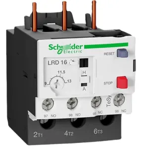 Schneriders relé elétrico dc original 48v LRD10 LRD03 LRD22 LRD35 para LC1D contator de compressor de partida de refrigerador