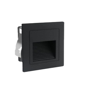 1w 3w led step <span class=keywords><strong>light</strong></span> applique murale extérieure encastrée capteur d'escalier chemin sécurité step coin lampadaire