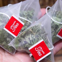 Thé aux herbes à la menthe poivrée pure, sachets individuels, 100 unités, saveur menthe fraîche, sans caféine naturelle, 100 sachets de thé