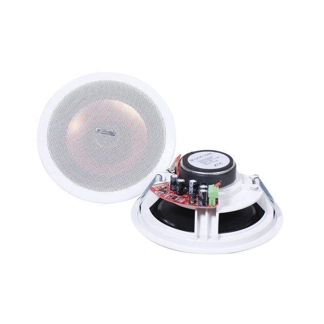 T 2*25W Active Wireless Ceiling Speakers Bluetooth Multiroom In-ceiling Speaker With Built-in Amplifier for Home Theater