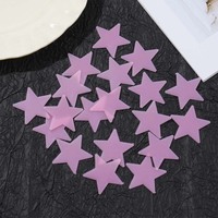 Autocollant mural étoile lumineuse de 3,8 cm, éclairage durable, adapté aux chambres d'enfants, éclairage et décoration paysagère, bricolage