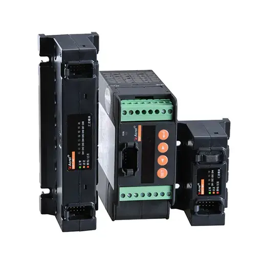PV 결합기 박스 4 채널을 위한 Acrel AGF-M4T DC 다중 회로 모니터링 장치 RS485 로 태양광 합류 감지