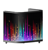 Pantalla LED Portátil P2.5 para Cabina de DJ, Protección GOB, Resistente al Agua y a Impactos, Pantalla Modular para Barra de DJ Móvil