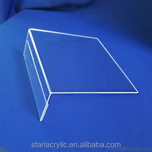 Acrylic bán lẻ Kệ talkers A5 Kệ talker Acrylic giữ dấu hiệu Kệ nhãn chủ sở hữu hiển thị tin nhắn cho thư viện siêu thị - Product Image 4