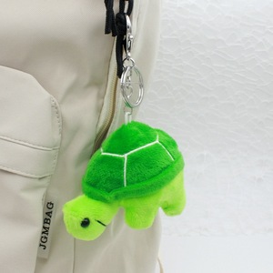 Dễ Thương Phim Hoạt Hình Mini Rùa Keychain Trang Trí Mặt Dây Chuyền Trang Trí Sang Trọng Màu Xanh Lá Cây Rùa Nhồi Bông Sang Trọng Cho Trang Trí - Product Image 4