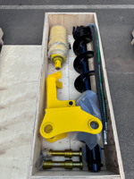 Moteur d'entraînement hydraulique pour tarière de pelle excavatrice de 2 à 4 tonnes, 4500 W, pour forage de terre