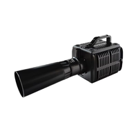 Pompe à fontaine submersible en plastique pour bassin, avec buse trompette, grille carrée, poignée de transport, pour bassin à poissons, aquarium, jardin aquatique