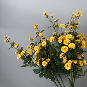 Flores artificiales <span class=keywords><strong>al</strong></span> <span class=keywords><strong>por</strong></span> <span class=keywords><strong>mayor</strong></span> vistas en decoración real, rosas artificiales o decoración para decoración de bodas - Product Image 6