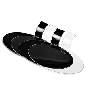 Meilleur prix vente en gros design unique jetable ps aliments assiettes à dessert <span class=keywords><strong>plat</strong></span> à gâteaux - Product Image 1