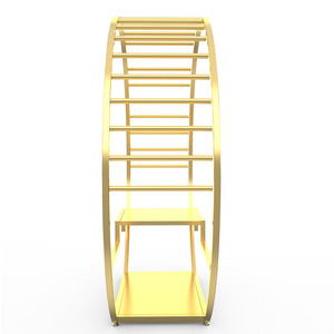 Écharpe en métal personnalisé présentoir moderne de luxe châle écharpe support de l'écharpe pour les grands magasins - Product Image 5
