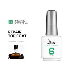JTING Gel Reparador de Uñas con Efecto Único, Capa Superior de Gel UV, Esmalte de Uñas, OEM/ODM, Personalización Gratuita de Etiqueta y Botella Disponible - Product Image 1