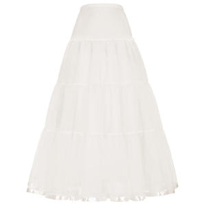 Meilleur <span class=keywords><strong>prix</strong></span> haute qualité sous-jupe mariage <span class=keywords><strong>robe</strong></span> <span class=keywords><strong>de</strong></span> <span class=keywords><strong>mariée</strong></span> décente <span class=keywords><strong>robe</strong></span> 3 cerceaux jupons gonflés Ecoparty - Product Image 2