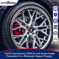 Jantes forgées 2 pièces 20, 21, 22 pouces 5x112 Sportives pour BMW M340i BMW Série 3 Chrome Concave Profond Rayons en Y Jante en Alliage