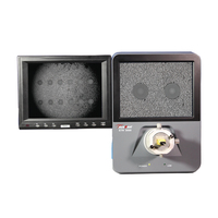 Dual Magnification Two Screens Small Rate Inspection Ceramic Edge Two Rates 200X/50X Together, Fiber Microscope