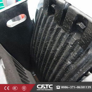 Placa de fundición resistente al desgaste ZGMn13/18/22 250*1000 para trituradora de mandíbulas Shan Bao para piedra caliza y granito - Product Image 2