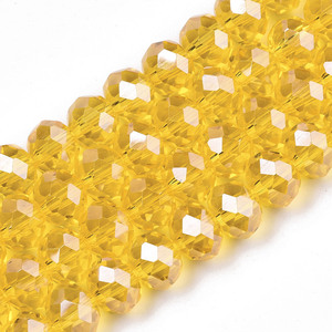<span class=keywords><strong>PandaHall</strong></span> - Cuentas de Vidrio Facetadas Redondas con Acabado Perlado, Electrochapadas, de 1 mm, 2 mm, 3 mm, 4 mm, 6 mm, 8 mm y 10 mm, Paquete de 10 Hilos - Product Image 5