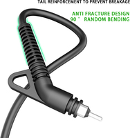 Ersatz schwenkbares Netz kabel für Haar glätter Flacheisen Lockens tab 360 ° rotierendes US-Stecker Salon Styling Tool Kabel