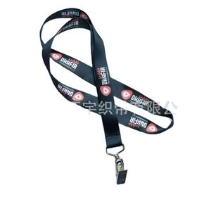 Wholesale Custom Promotional <b>Polyester</b> Sublimation Neck <b>Lanyard</b> Strap with Printed Logo for ID Card Holder - Product Image 1