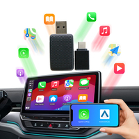 Dongle Multimedia Inteligente para Auto con CarPlay Inalámbrico y Android Auto, Conversión Instantánea para Estéreo Original de Fábrica