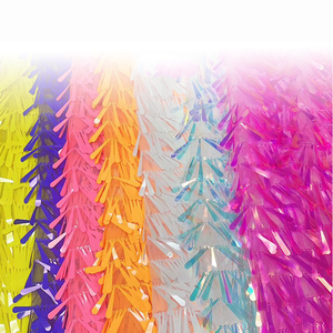 Tissu maille pailletée goutte d'eau 40mm Diy Western Wedding Dress Retro Show Costume Designer Long tissu dentelle brodée pailletée - Product Image 3
