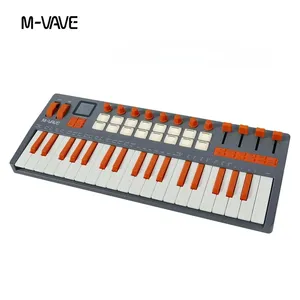 Clavier MIDI portable M-VAVE SMK-37 <span class=keywords><strong>Pro</strong></span> Elite, 37 touches, arrangeur électronique, synthétiseur - Product Image 2