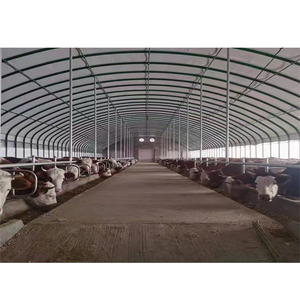 Abri pour bétail en PVC imperméable, portable, préfabriqué, dôme pour animaux, chevaux, avec couverture en PE et PVC, structure métallique, tente pour vaches et animaux, vente en gros - Product Image 2