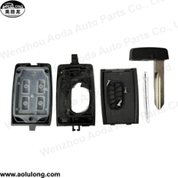 Coque de remplacement de clé de voiture de haute qualité, coque de clé de voiture intelligente pour Lincoln