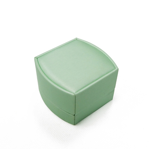 Custom logo Printed Wholesale Price PU Leather Jewelry <b>Box</b> Luxury <b>Earrings</b> <b>Box</b> - Product Image 2