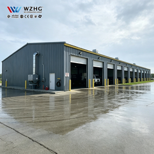 Bâtiment d'entrepôt en acier pour le stockage de matières premières dans les usines de fabrication - Product Image 1